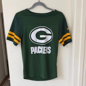 Green Bay Packers Women's Green Short Sleeve Tee